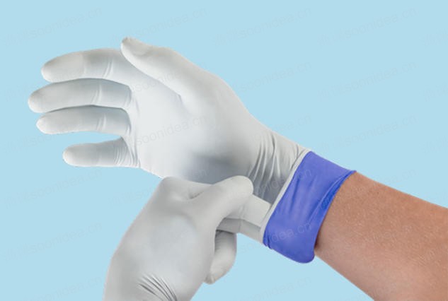 Thickened medical surgical gloves