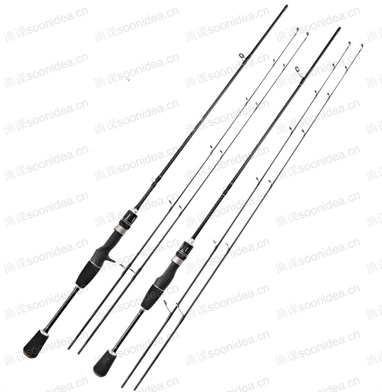 Ultralight UL L Dual Actions Spinning Casting Fishing Rods