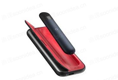 Red electronic cigarette