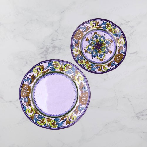 Ceramic dining plates