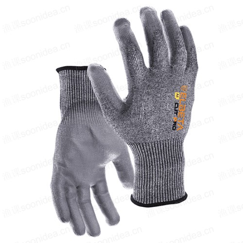 Various types of anti cutting gloves