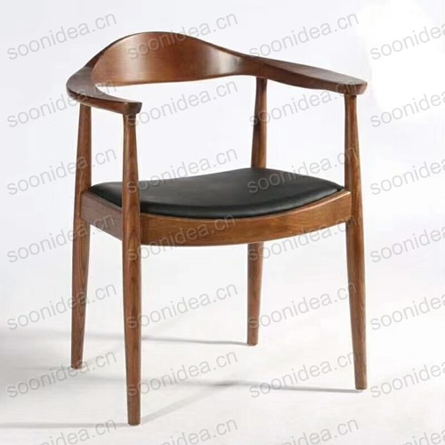 HY-801 Solid Rubber Wood Chairs
