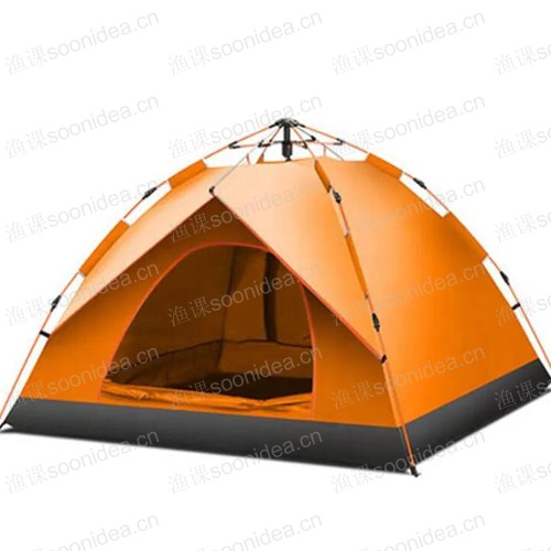 Family House Two Rooms Fold Camping Tent