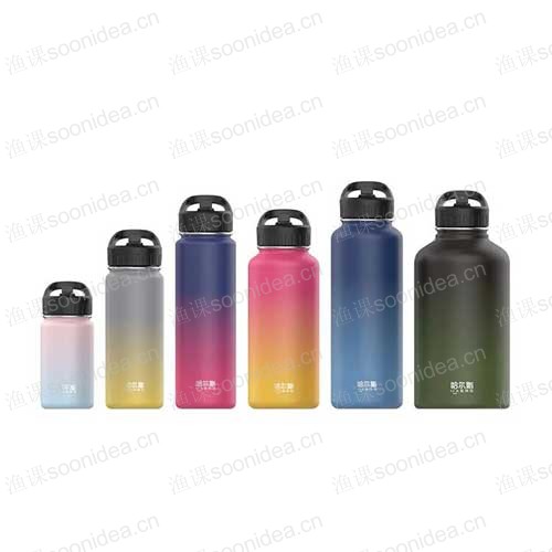 Leak proof sports thermos bottle