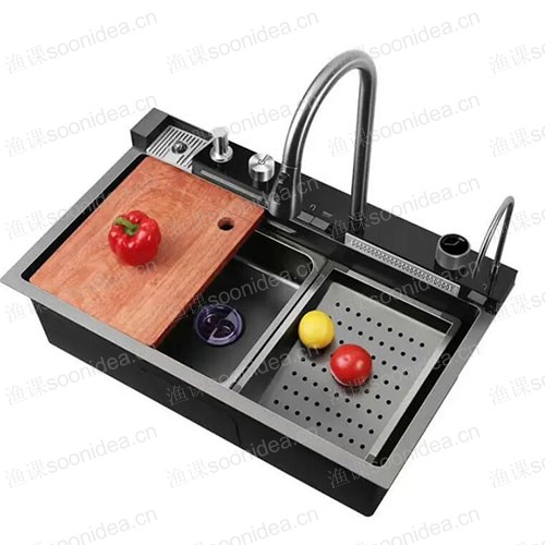 Black sink