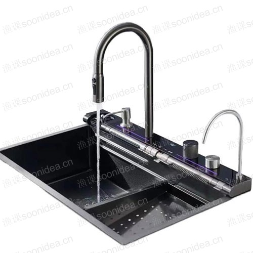 Multi functional scratch resistant LED sink