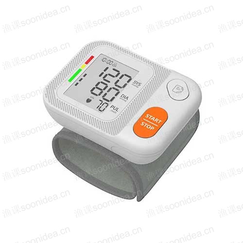 Electric wrist blood pressure monitor