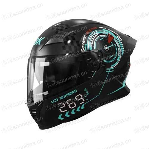 Children racing helmet