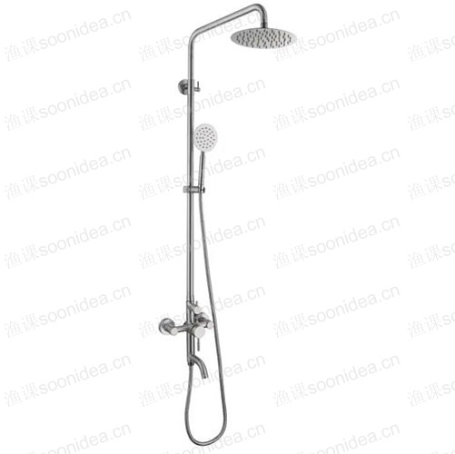 Stainless steel showerhead