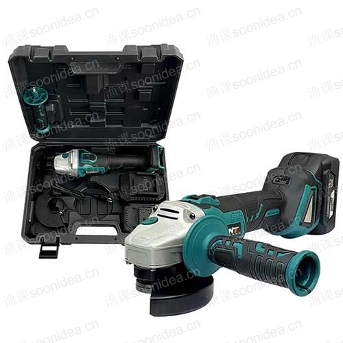Mini DC angle grinder