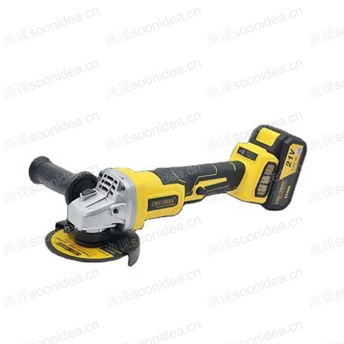 Lithium ion brushless angle grinder