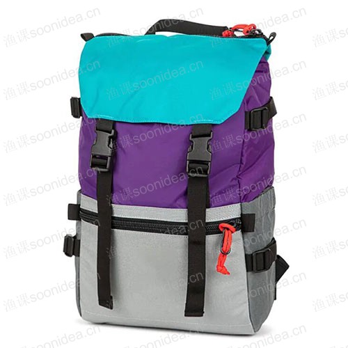 High quality colored school backpack