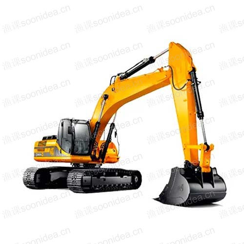 Hydraulic crawler excavator