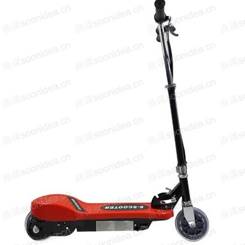 Small folding electric scooter