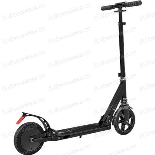 8-inch power assisted electric scooter