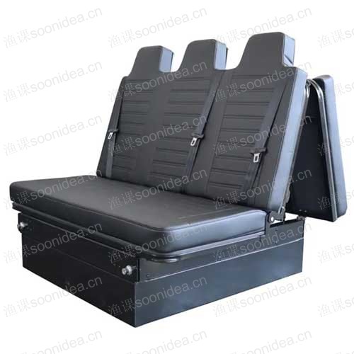 Modified folding camping car sofa seat bed