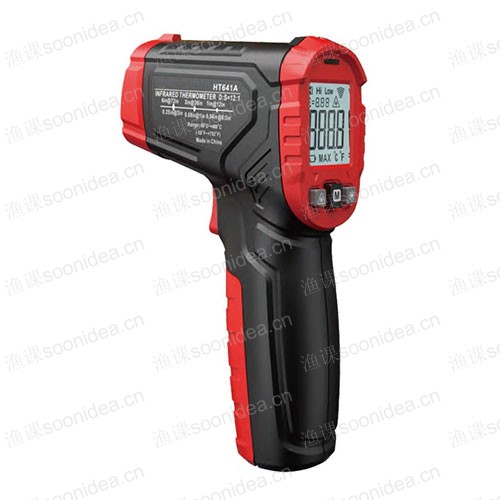 Non contact industrial thermometer