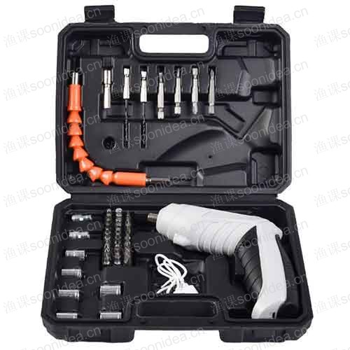 Portable electric screwdriver for battery industry
