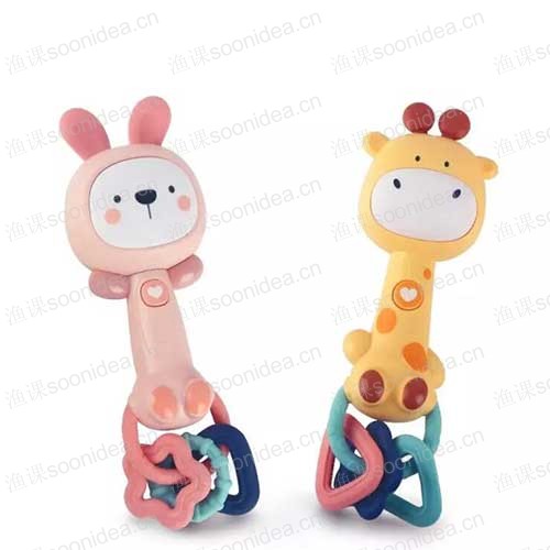 Baby puzzle silicone music toy