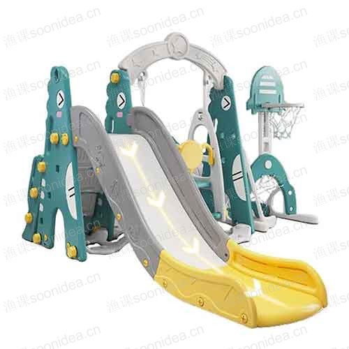 Children Indoor Playground Slide Swing Set