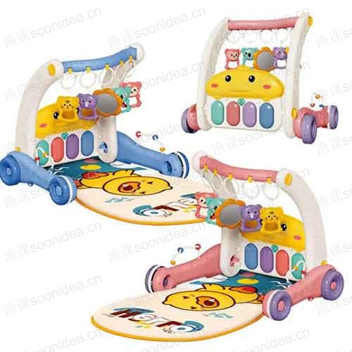 Multi functional 2-in-1 baby stroller toy