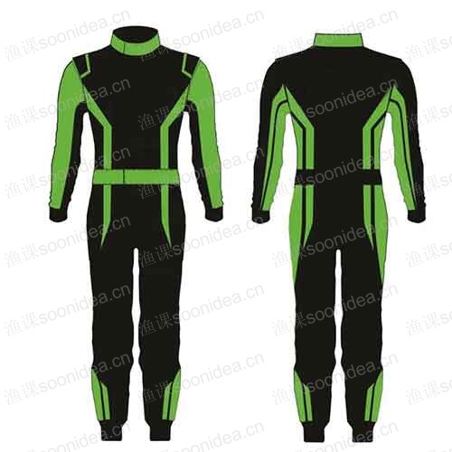 Lightweight FR flame retardant adult racing suit