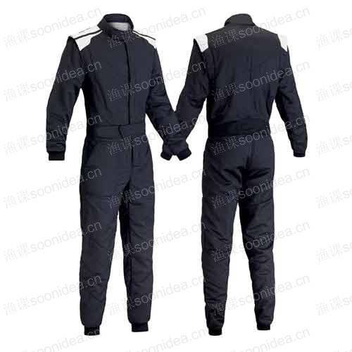 Comfortable kart racing suit