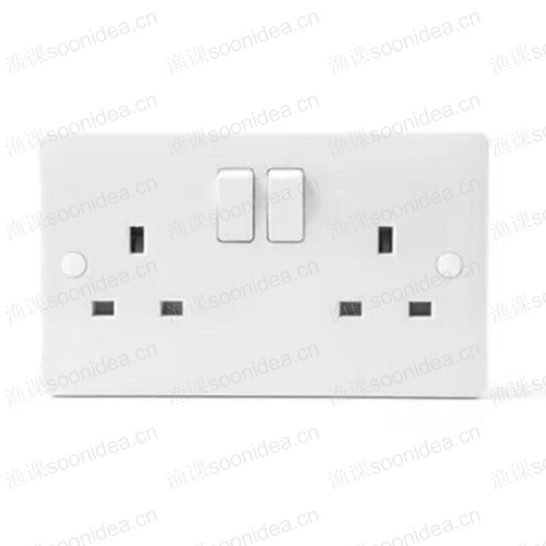 Panel wall socket