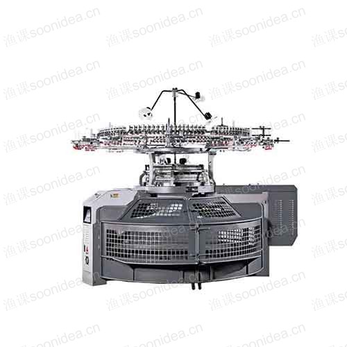 Equipped with 22 needle breakage sensor circular knitting machine