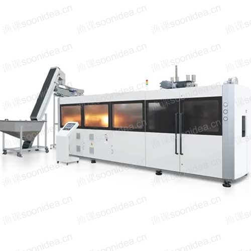 Fully Automatic PET Bottle Blowing Machine Tin Can Blow Moulding Machine
