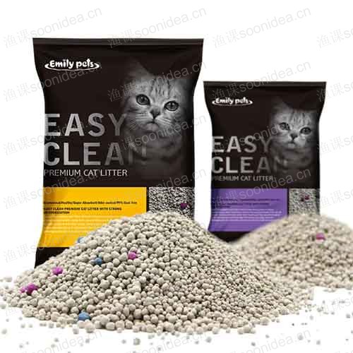 Eco-Friendly Dustfree Broken Crushed Cat Litter