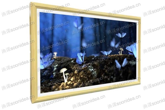 Photo Frame Digital Signage Display for Library/ Gallery