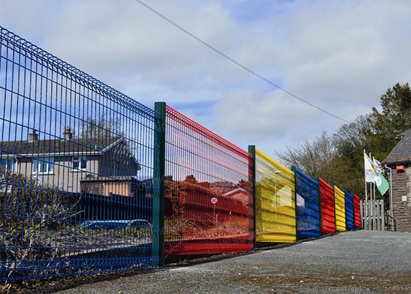 Various types of fences