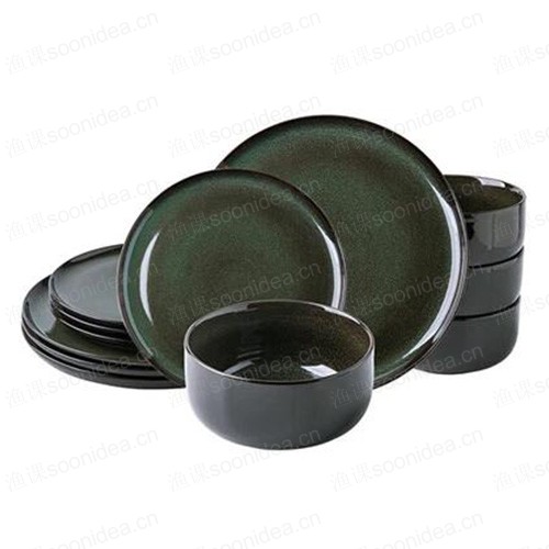 Various ceramic tableware