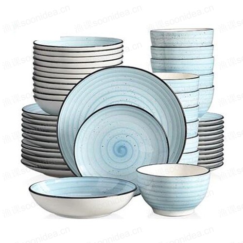 Various ceramic tableware