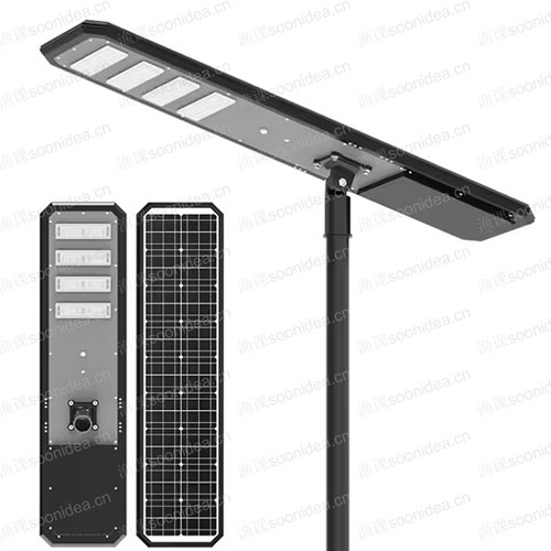 Integrated LED street light