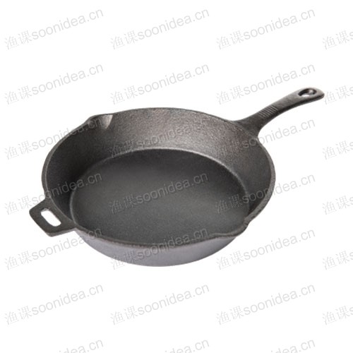 SMOOTH-RELEASE CAST IRON SKILLET