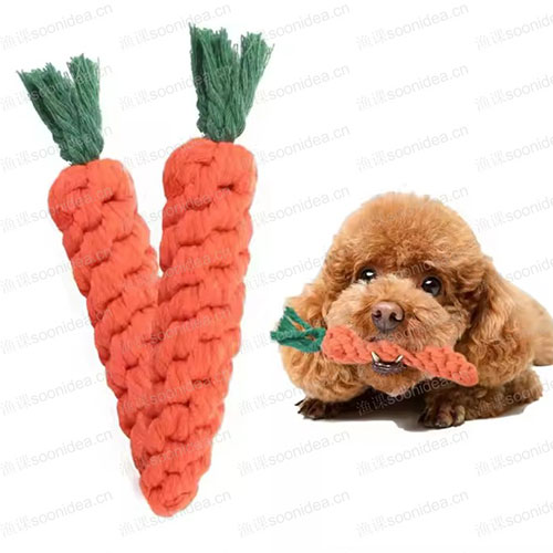 Woven rope toy